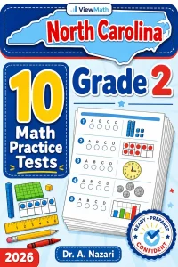 10 Full-Length North Carolina Grade 2 Math Practice Tests