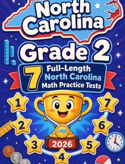 7 Full-Length North Carolina Grade 2 Math Practice Tests