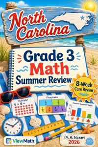 North Carolina NC EOG Grade 3 Math Summer Review