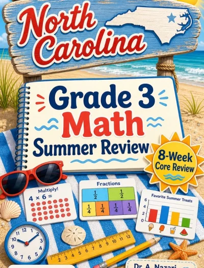 North Carolina NC EOG Grade 3 Math Summer Review