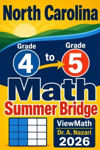 North Carolina NC EOG Grade 4 Math Summer Bridge