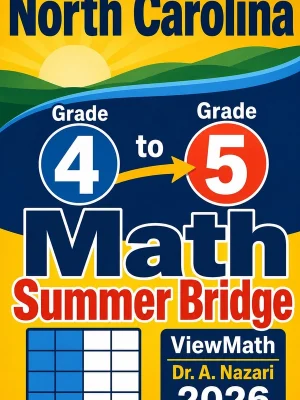 North Carolina NC EOG Grade 4 Math Summer Bridge