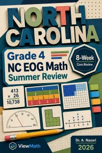 North Carolina NC EOG Grade 4 Math Summer Review