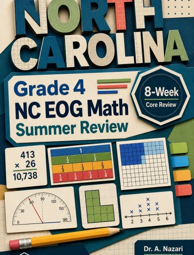 North Carolina NC EOG Grade 4 Math Summer Review