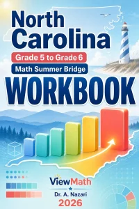 North Carolina NC EOG Grade 5 Math Summer Bridge Workbook