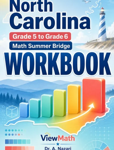 North Carolina NC EOG Grade 5 Math Summer Bridge Workbook