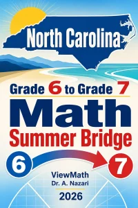 North Carolina NC EOG Grade 6 Math Summer Bridge