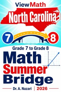 North Carolina NC EOG Grade 7 to Grade 8 Math Summer Bridge