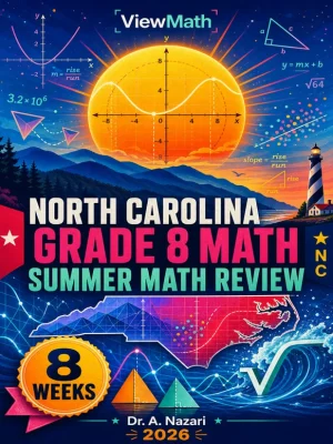 North Carolina NC EOG Grade 8 Math Summer Review