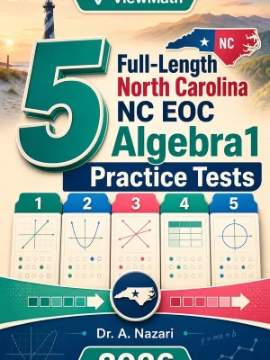 5 Full-Length North Carolina NC EOC Algebra 1 Practice Tests