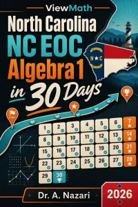 North Carolina NC EOC Algebra 1 Math in 30 Days