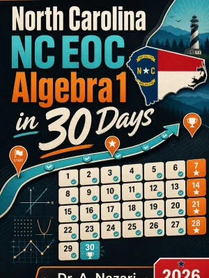 North Carolina NC EOC Algebra 1 in 30 Days