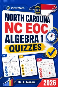 North Carolina NC EOC Algebra 1 Math Quizzes