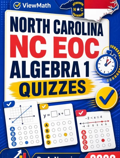 North Carolina NC EOC Algebra 1 Math Quizzes