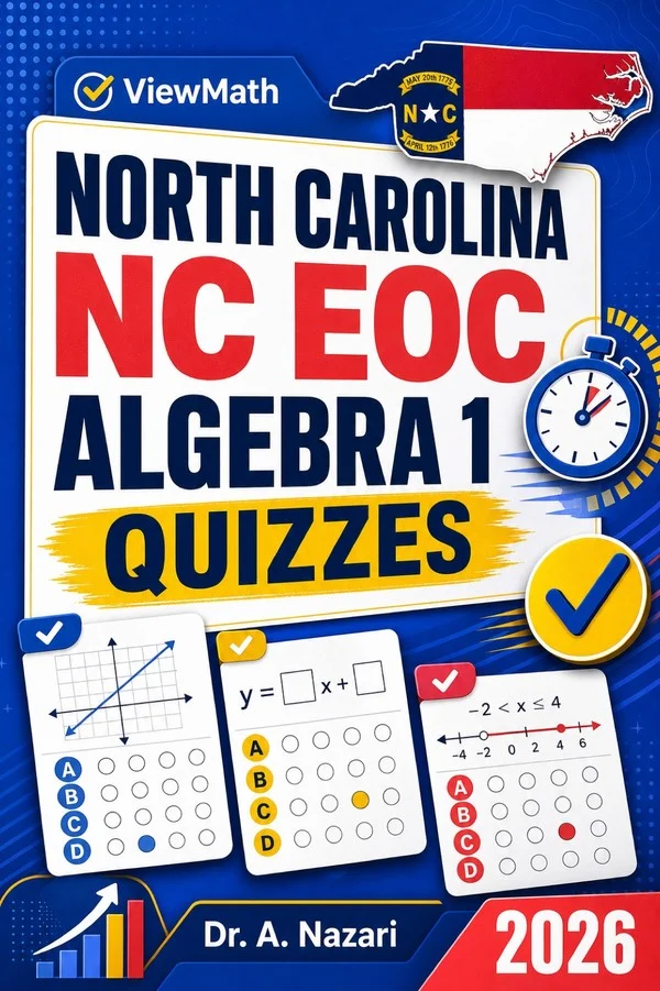 North Carolina NC EOC Algebra 1 Quizzes