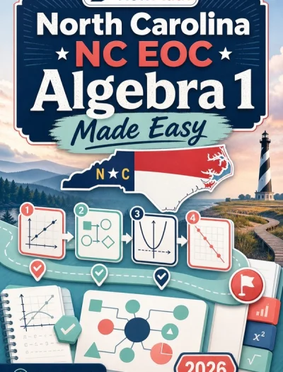 North Carolina NC EOC Algebra 1 Math Made Easy