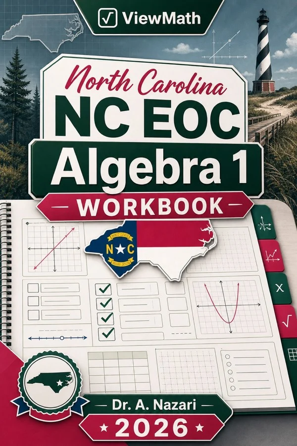 North Carolina NC EOC Algebra 1 Workbook