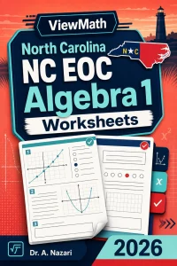 North Carolina NC EOC Algebra 1 Worksheets