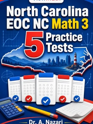 5 Full-Length North Carolina EOC NC Math 3 Practice Tests