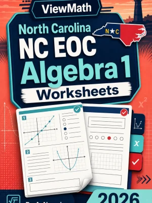 North Carolina NC EOC Algebra 1 Worksheets