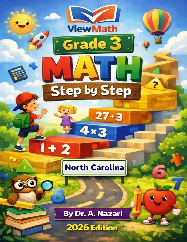 North Carolina NC EOG Grade 3 Math Step by Step