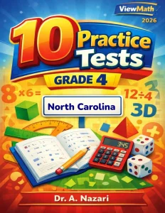 10 North Carolina NC EOG Grade 4 Math Practice Tests