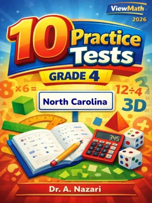 10 North Carolina NC EOG Grade 4 Math Practice Tests