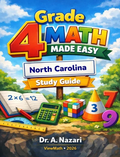 North Carolina NC EOG Grade 4 Math Made Easy