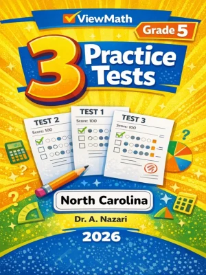 3 North Carolina NC EOG Grade 5 Math Practice Tests
