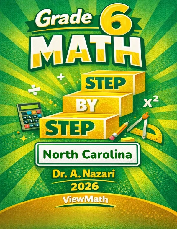 North Carolina NC EOG Grade 6 Math Step by Step
