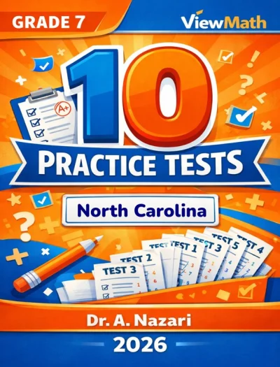 10 North Carolina NC EOG Grade 7 Math Practice Tests