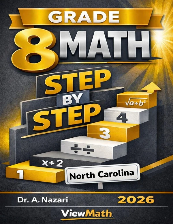 North Carolina NC EOG Grade 8 Math Step by Step