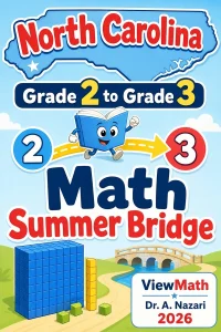North Carolina Grade 2 to Grade 3 Math Summer Bridge