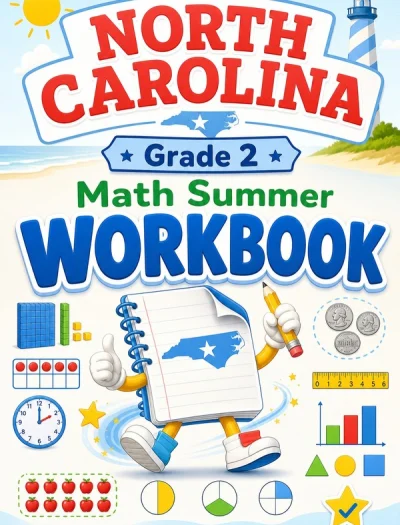 North Carolina Grade 2 Math Summer Workbook
