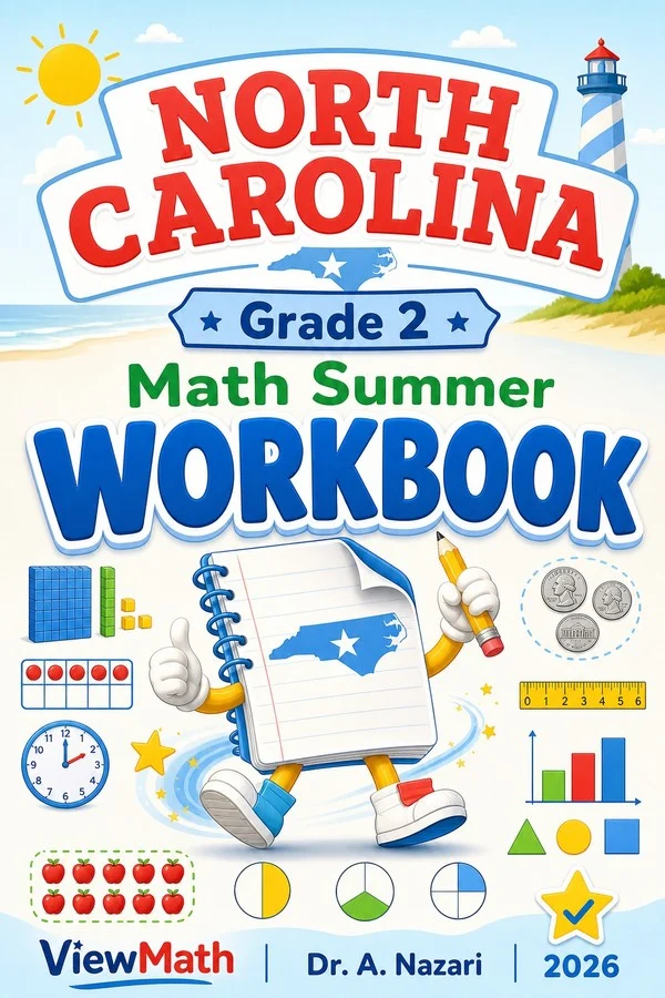 North Carolina Grade 2 Math Summer Workbook