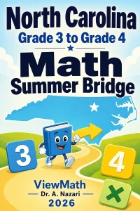 North Carolina NC EOG Grade 3 Math Summer Bridge