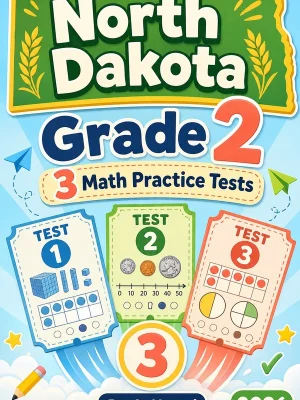 3 North Dakota Grade 2 Math Practice Tests