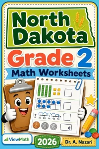 North Dakota Grade 2 Math Worksheets