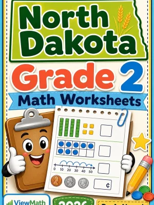 North Dakota Grade 2 Math Worksheets