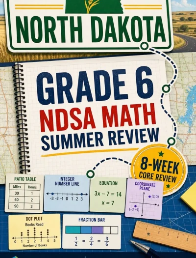North Dakota NDSA Grade 6 Math Summer Review