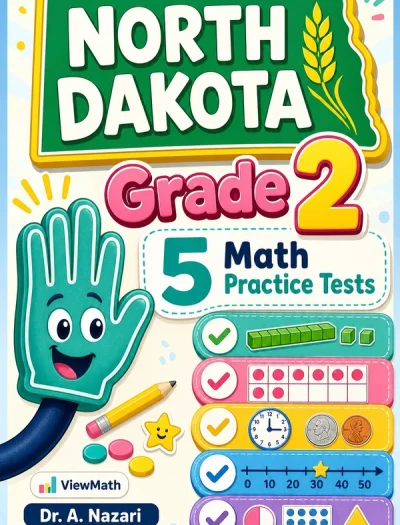 5 Full-Length North Dakota Grade 2 Math Practice Tests