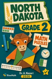 North Dakota Grade 2 Math Puzzles and Brain Teasers