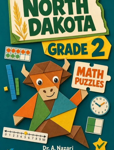 North Dakota Grade 2 Math Puzzles and Brain Teasers