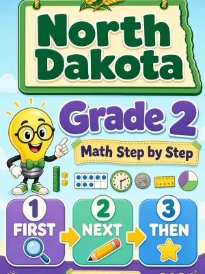 North Dakota Grade 2 Math Step by Step