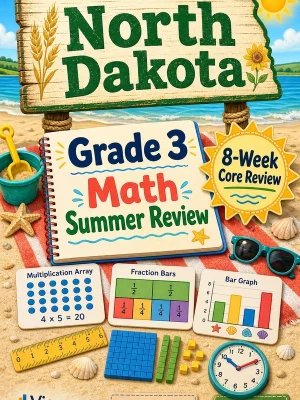 North Dakota NDSA Grade 3 Math Summer Review