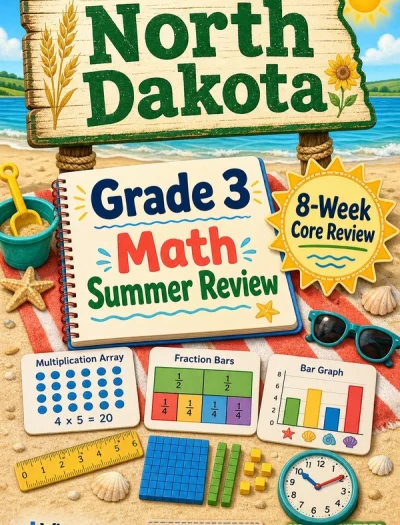 North Dakota NDSA Grade 3 Math Summer Review