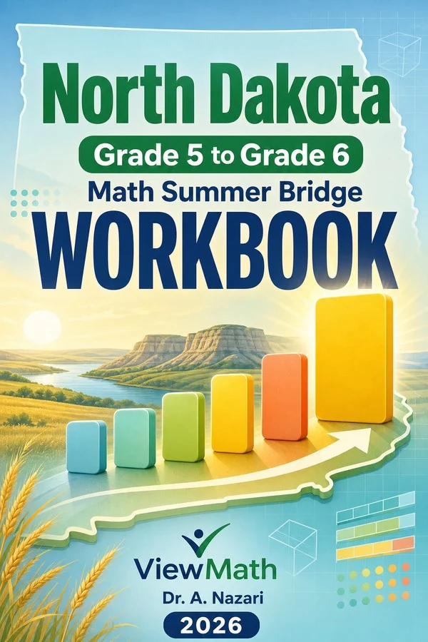 North Dakota NDSA Grade 5 Math Summer Bridge Workbook