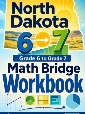 North Dakota NDSA Grade 6 Math Summer Bridge Workbook