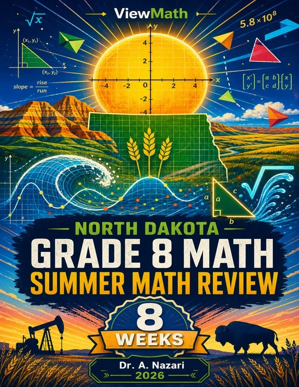 North Dakota NDSA Grade 8 Math Summer Review