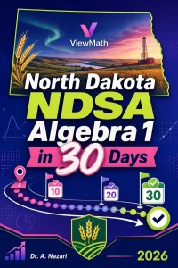 North Dakota NDSA Algebra 1 Math in 30 Days